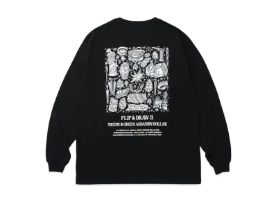 APHRODITEGANG UE The Parlour x Budspool Flip&Draw Ii L/S Tee "Black"
