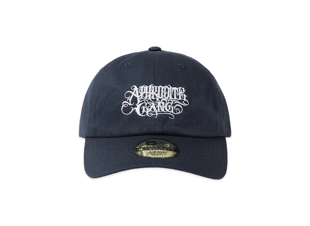 APHRODITEGANG Classic Logo Embroidery 6Panel Cap "Navy"