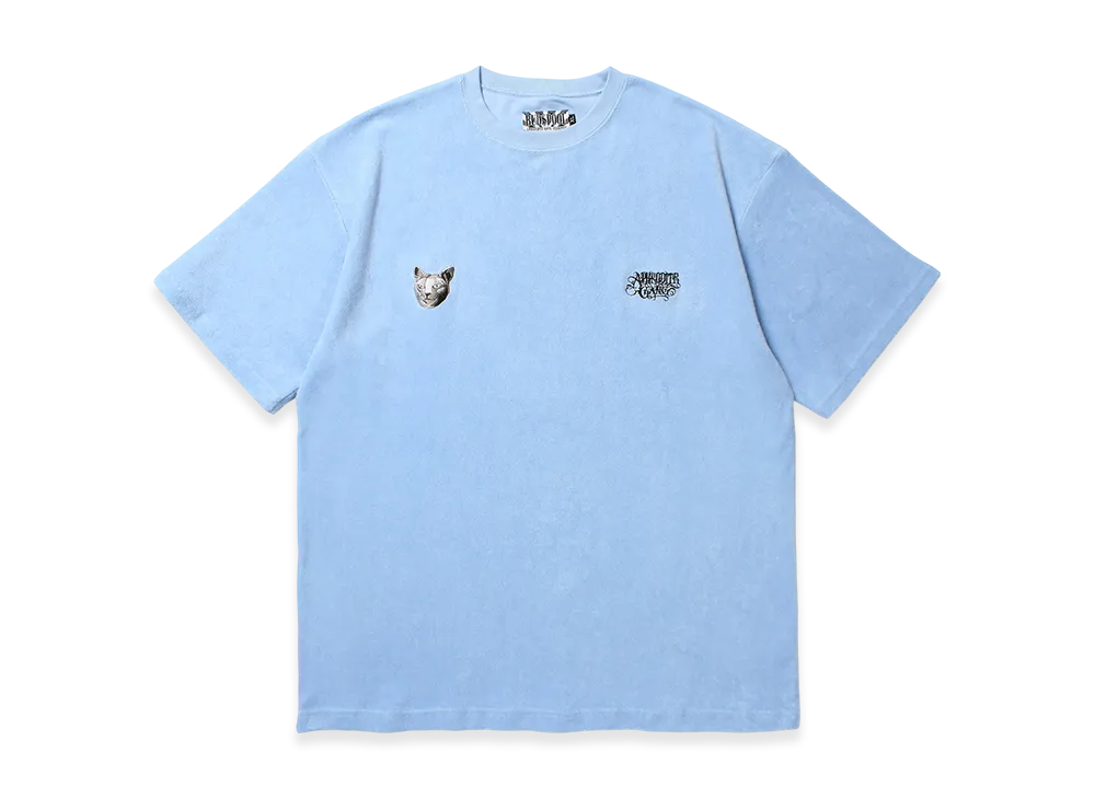 APHRODITEGANG Ryu Embroidery Pile S/S Tee "Blue"