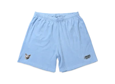 APHRODITEGANG Ryu Embroidery Pile Shorts "Blue"