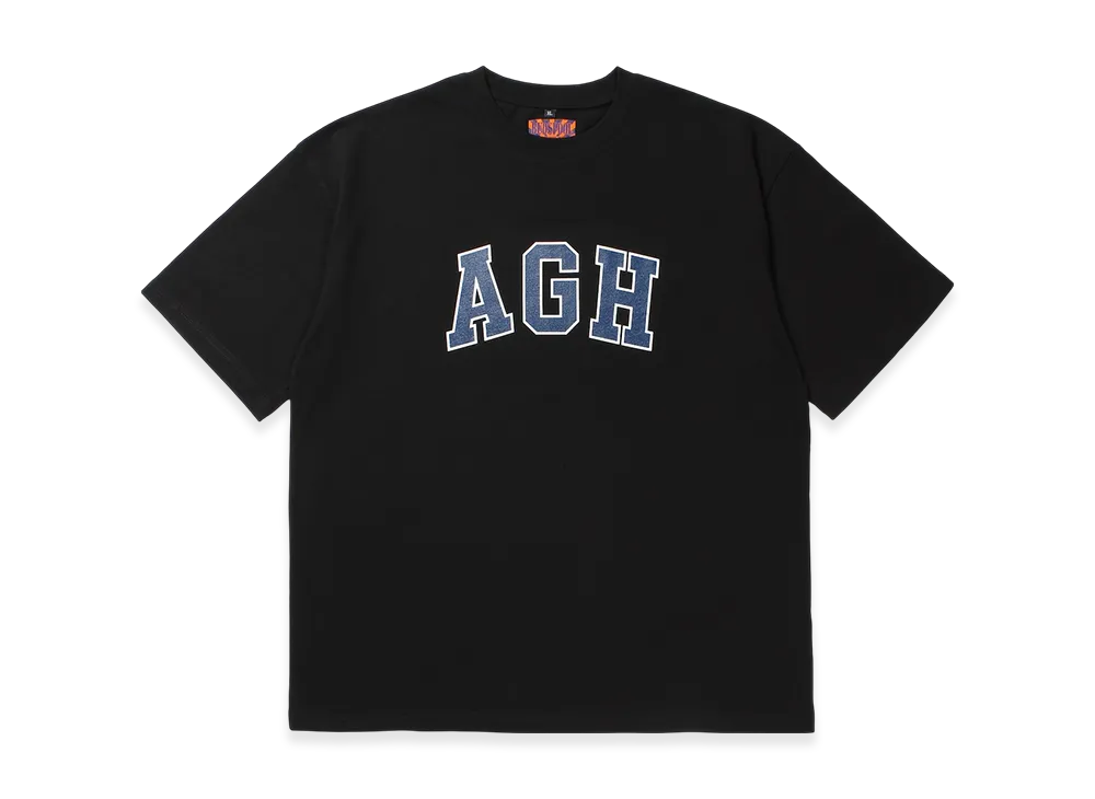 APHRODITEGANG AGH Logo S/S Tee "Navy"