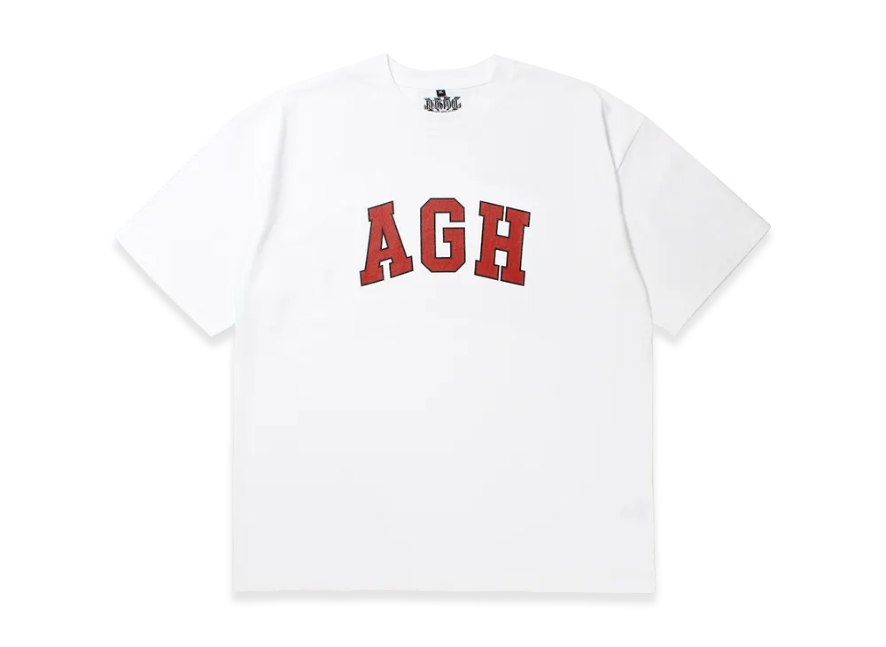 APHRODITEGANG AGH Logo S/S Tee "Burgundy"
