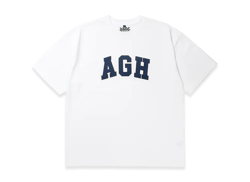 APHRODITEGANG AGH Logo S/S Tee "Navy"