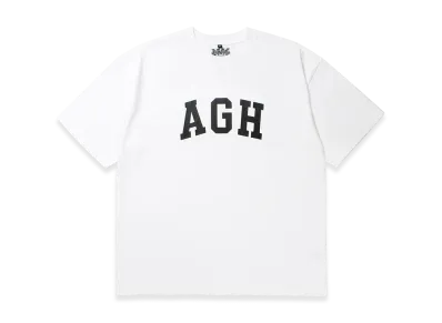 APHRODITEGANG AGH Logo S/S Tee "White/Black"