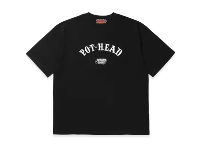 APHRODITEGANG Zig-Zag Pothead S/S Tee "Black"