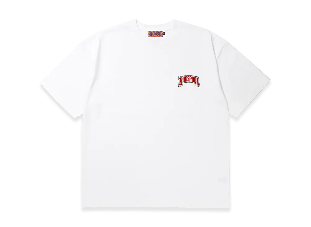 APHRODITEGANG Backwoods Budspool Embroidery S/S Tee "White"