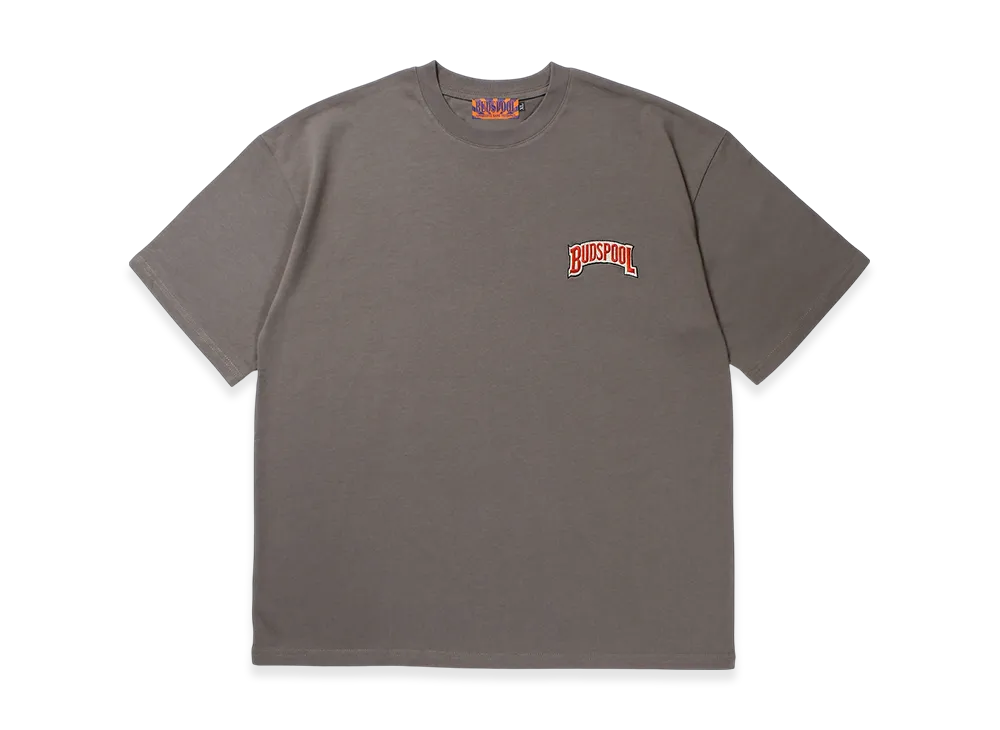 APHRODITEGANG Backwoods Budspool Embroidery S/S Tee "Charcoal"