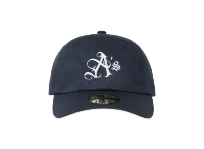 APHRODITEGANG A's Logo Embroidery 6Panel Cap "Navy"
