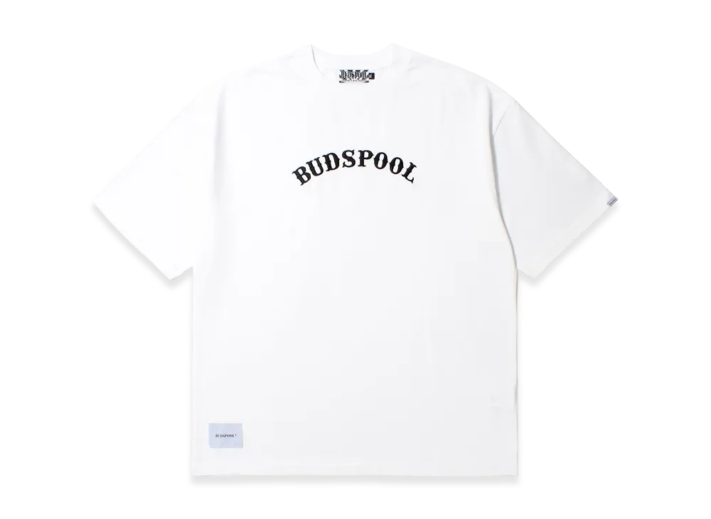APHRODITEGANG Budspool Arch Logo Embroidery S/S Tee "White"