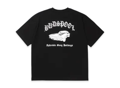 APHRODITEGANG TAKUYA KAMIOKA x BUDSPOOL Classic Logo Embroidery S/S Tee "Black"