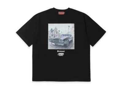 APHRODITEGANG TAKUYA KAMIOKA x BUDSPOOL Print S/S Tee "Black"