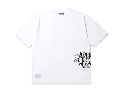 APHRODITEGANG Classic Logo Side Print S/S Tee "White"