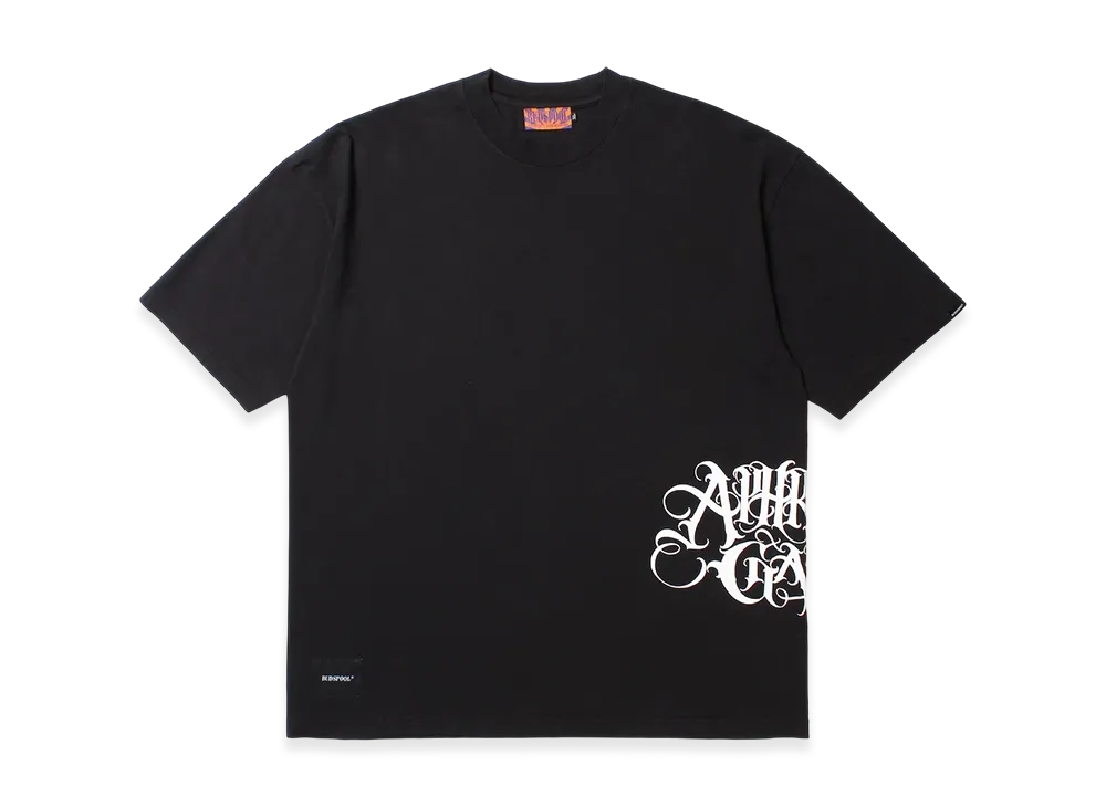 APHRODITEGANG Classic Logo Side Print S/S Tee "Black"