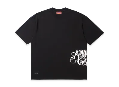 APHRODITEGANG Classic Logo Side Print S/S Tee "Black"