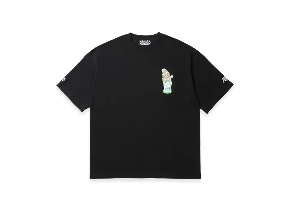 APHRODETEGANG x BUDSPOOL x UE THE PARLOUR Bong S/S Tee "Black"