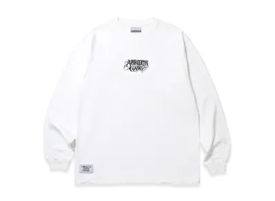 APHRODITEGANG Classic Logo Embroidery L/S Tee "White/Black"