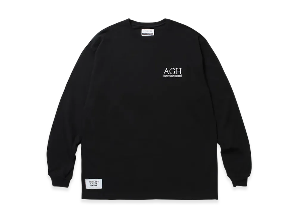 APHRODITEGANG AGH Hot Town Homie Embroidery L/S Tee "Black"