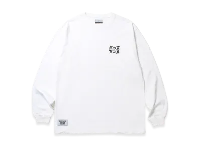 APHRODITEGANG Budspool Logo Embroidery L/S Tee "White"