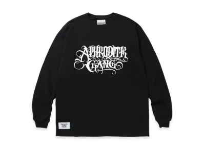 APHRODITEGANG Classic Logo Print L/S Tee "Black"