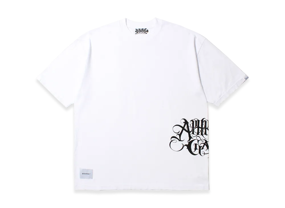 APHRODITEGANG Classic Logo Side Print S/S Tee "White"