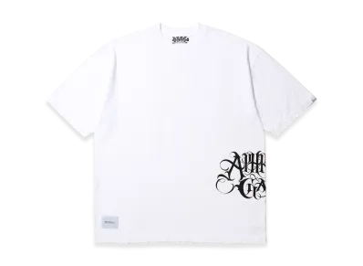 APHRODITEGANG Classic Logo Side Print S/S Tee "White"