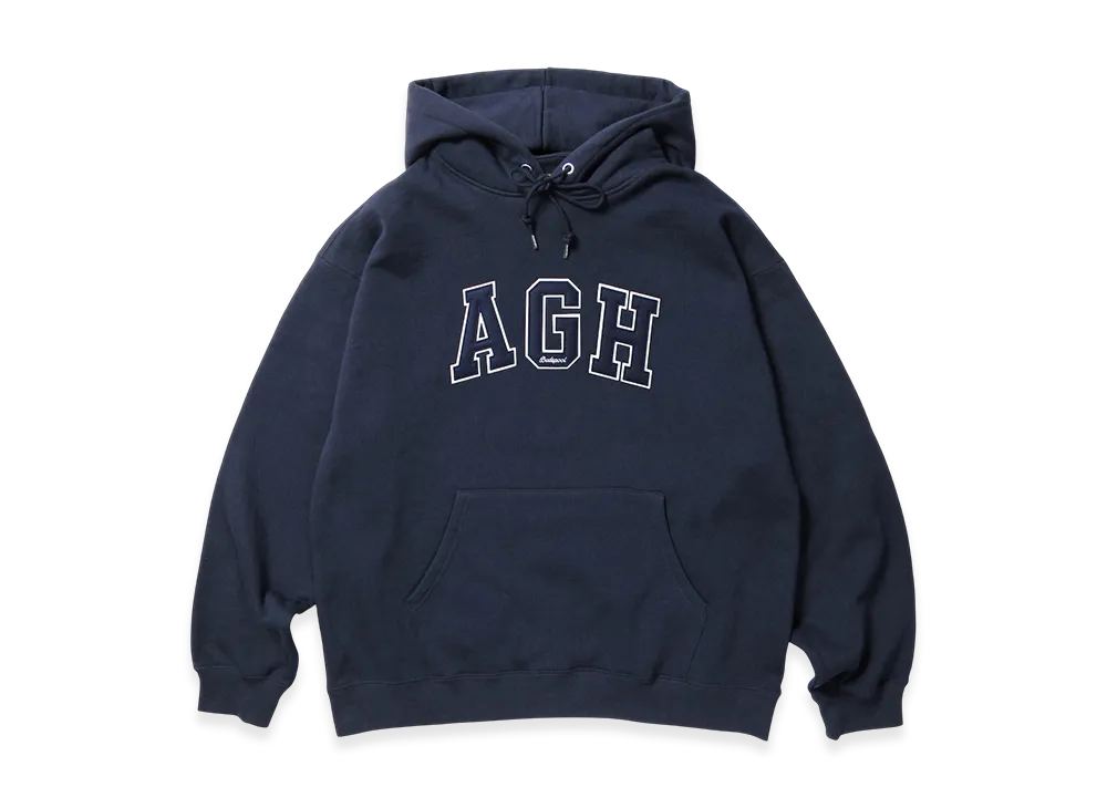APHRODITEGANG Agh Patch Hooded Sweat Shirt "Navy"