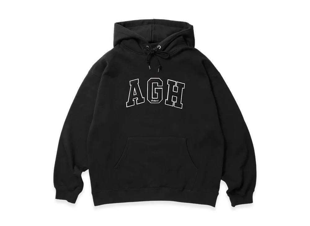 APHRODITEGANG Agh Patch Hooded Sweat Shirt "Black"