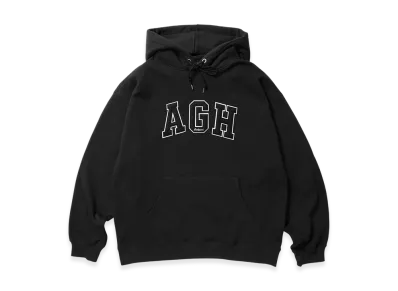 APHRODITEGANG Agh Patch Hooded Sweat Shirt "Black"