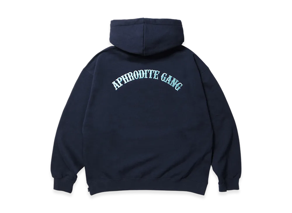 APHRODITEGANG Arch Logo Hooded Sweat Shirt "Navy"
