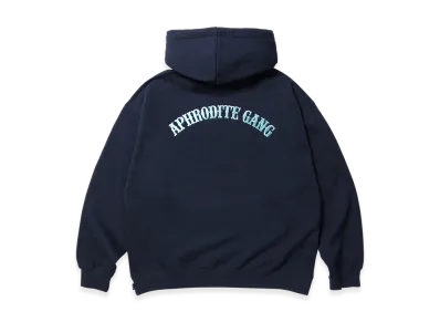 APHRODITEGANG Arch Logo Hooded Sweat Shirt "Navy"