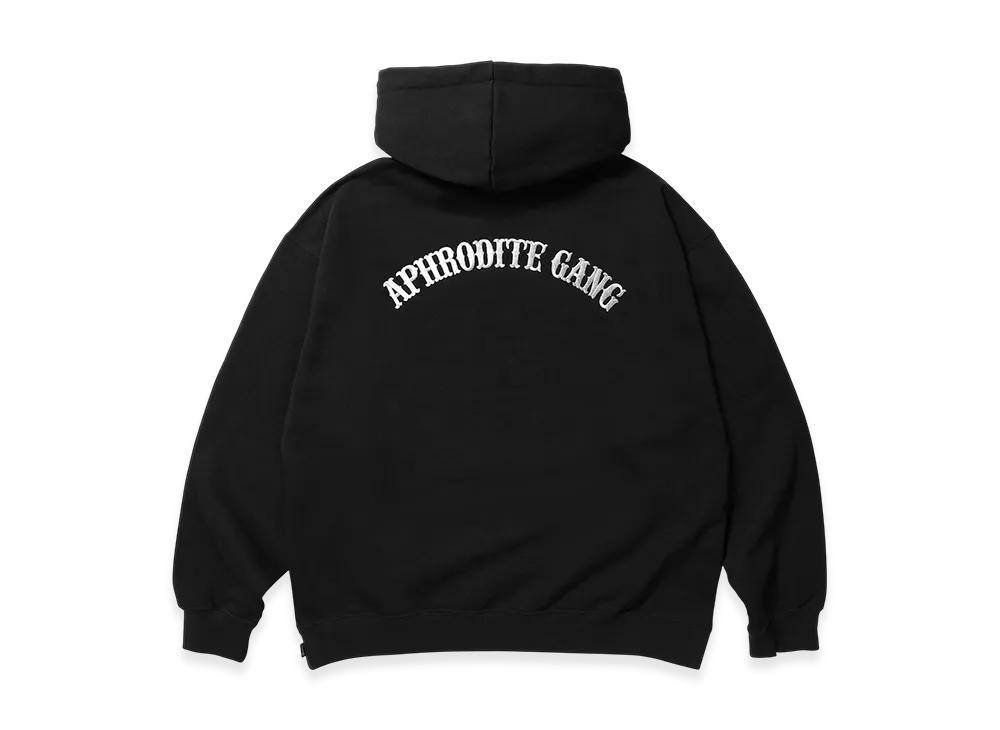 APHRODITEGANG Arch Logo Hooded Sweat Shirt "Black"