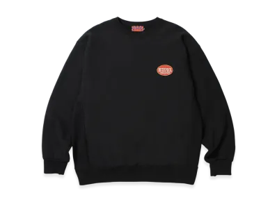 APHRODITEGANG x Budspool Brand Crew Neck Sweat Shirt "Black"