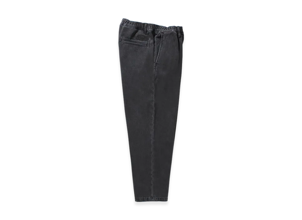 APHRODITEGANG Washed Denim Easy Trousers "Black/Black"