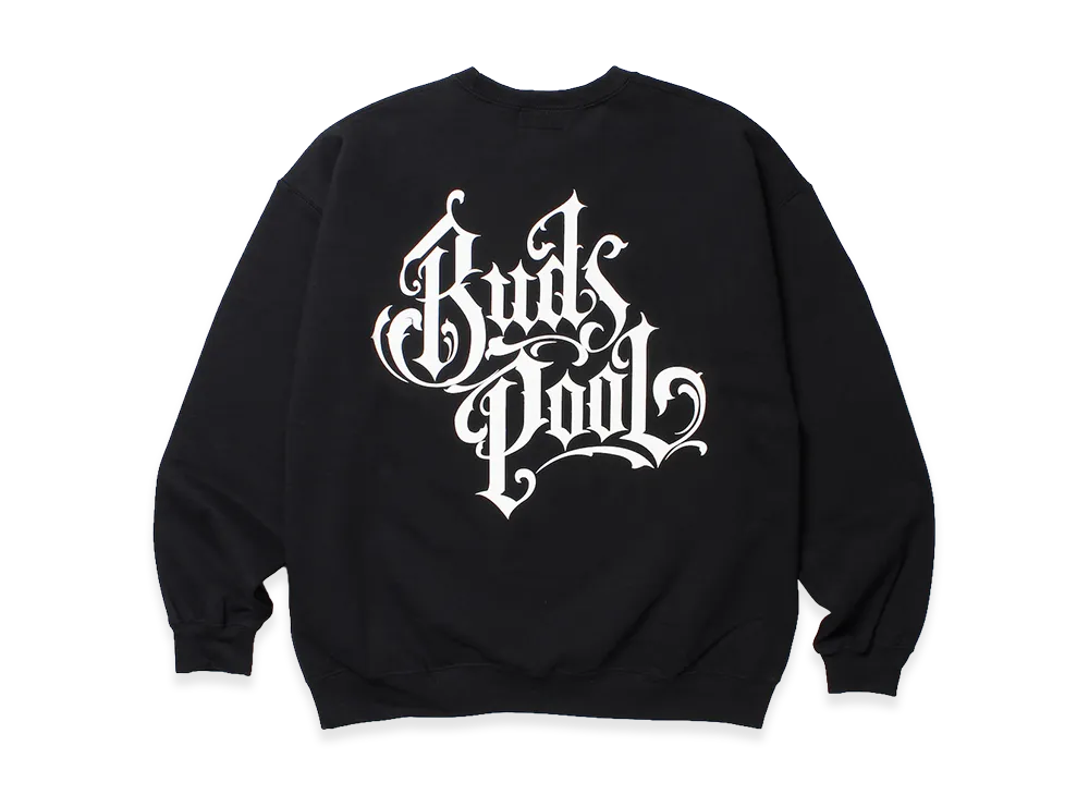 APHRODITEGANG x Budspool Sweat Shirt "Black"