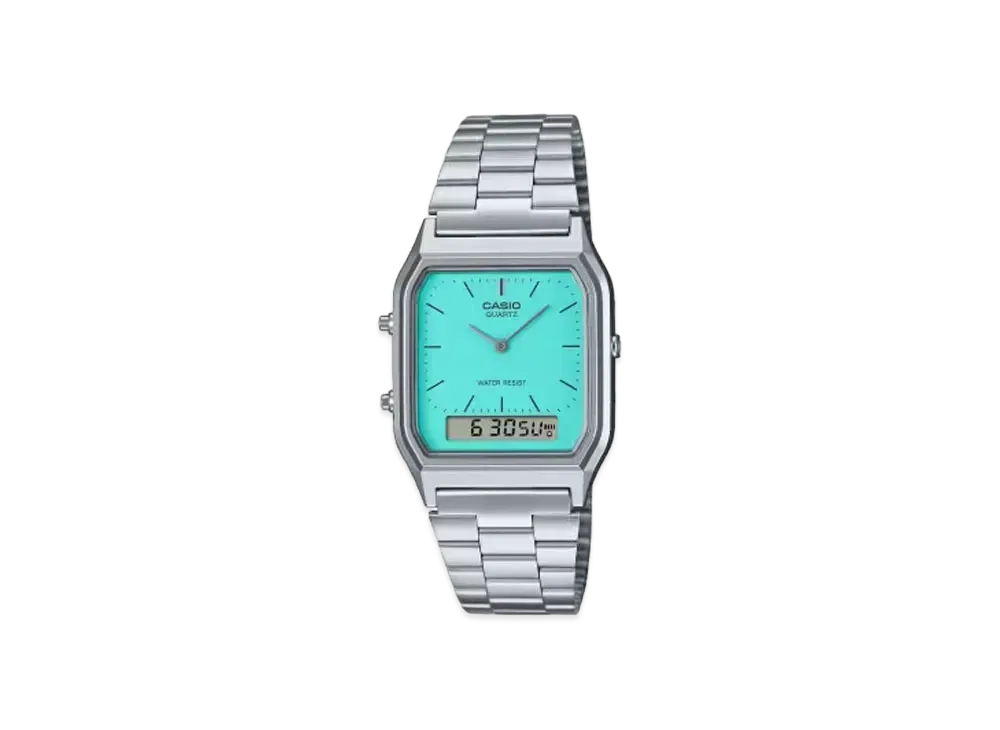 Casio Classic "Turquoise Blue" AQ-230A-2A2MQYJF
