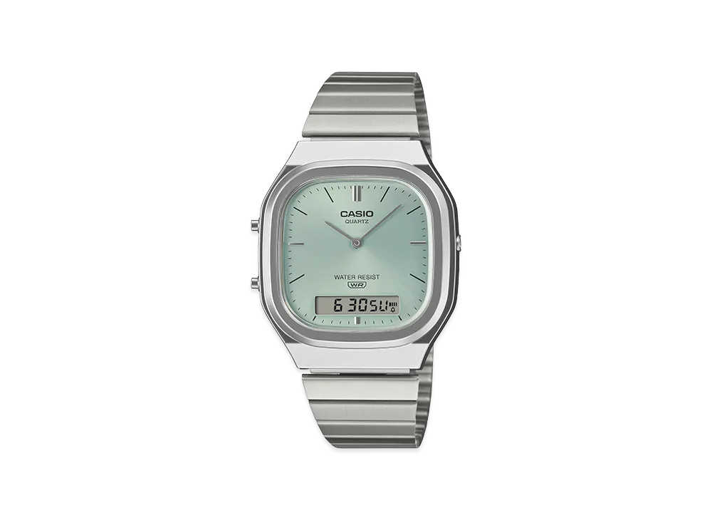 Casio Classic AQ-240E-2AJF "Silver/Blue"