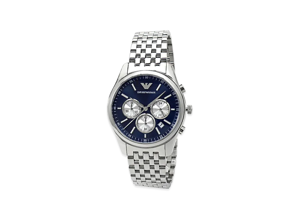 EMPORIO ARMANI Watch Chronograph "Blue"
