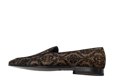 ANGELO RUFFO Harako Leather Slip-Ons "Brown"