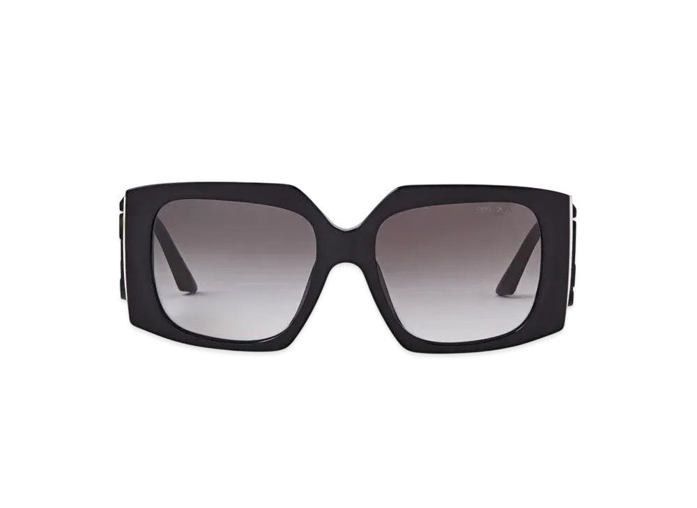 Jimmy Choo Ariana Square Frame Sunglasses "Gradient Gray"