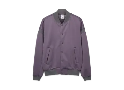 Asics Knit Varsity Jacket "Lavender Grey"