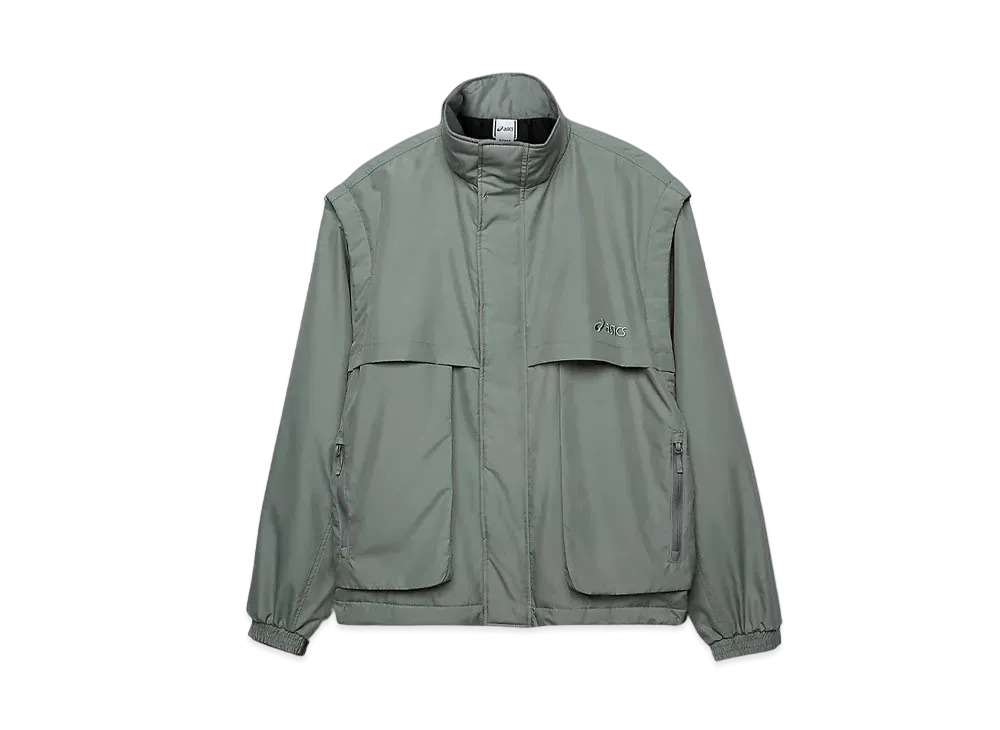 Asics Convertible Padded Blouson "Monument Blue"