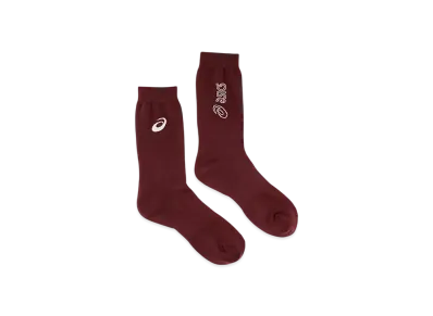 Asics Logo Socks "Dark Cherry"