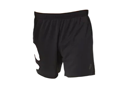 Asics Vented Knit Shorts (7In) "Performance Black"