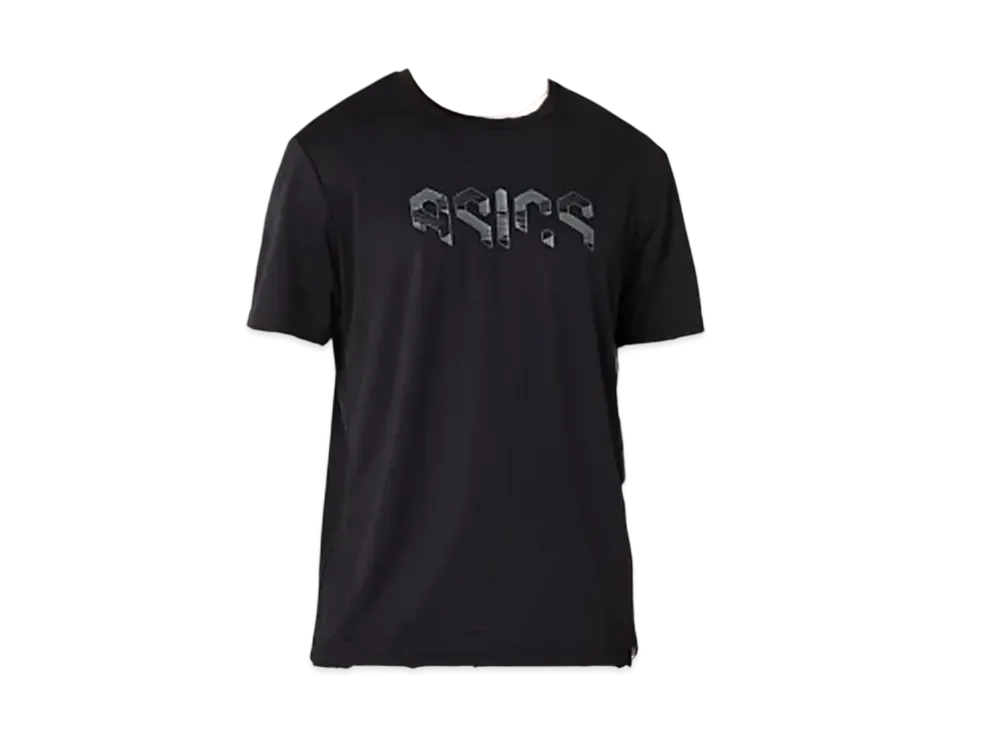 Asics Hex Graphic Dry Shirt "Performance Black/Steel Gray"