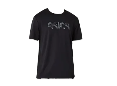 Asics Hex Graphic Dry Shirt "Performance Black/Steel Gray"