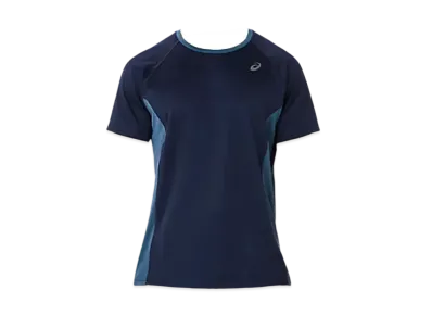 Asics Actibreeze Knit Short Sleeve Shirt "Midnight"