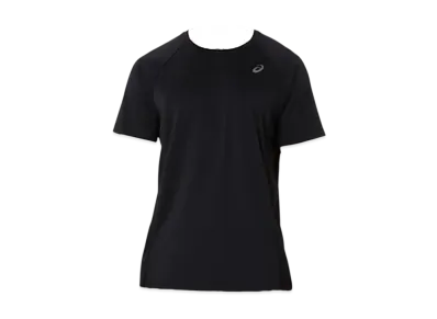 Asics Actibreeze Panel Jacquard Short Sleeve Shirt "Performance Black"