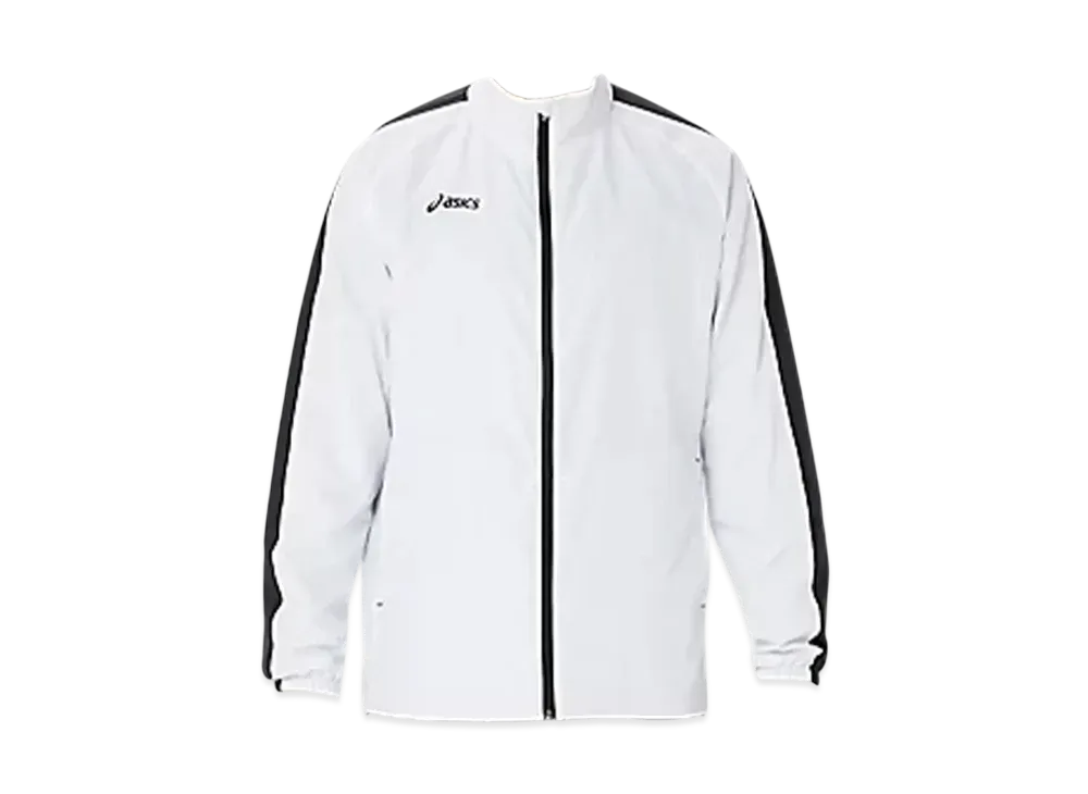 Asics Tricot Lining Windbreaker Jacket "Brilliant White"