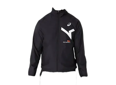 Asics A-I-M Tricot Windbreaker Jacket "Performance Black/Brilliant White"