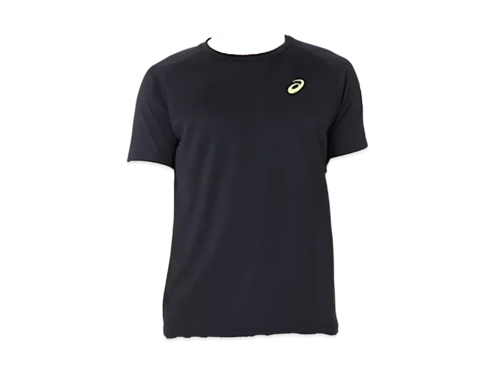 Asics Aim-Trg Dry Short Sleeve Shirt "Performance Black/Safety Yellow"